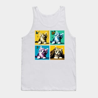 American Curl Pop Art - Cute Kitties Tank Top